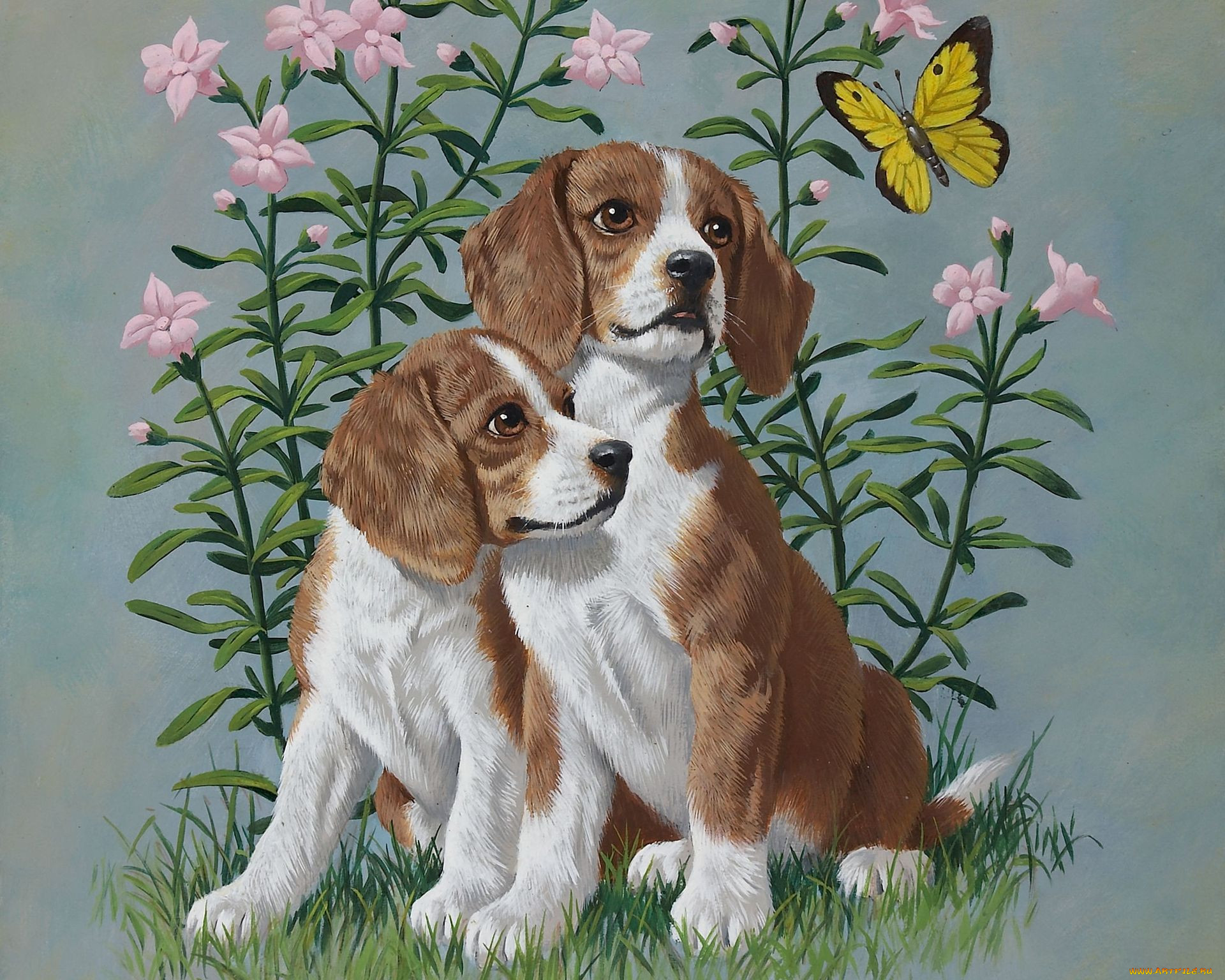 Артур Сарнофф картины с собаками